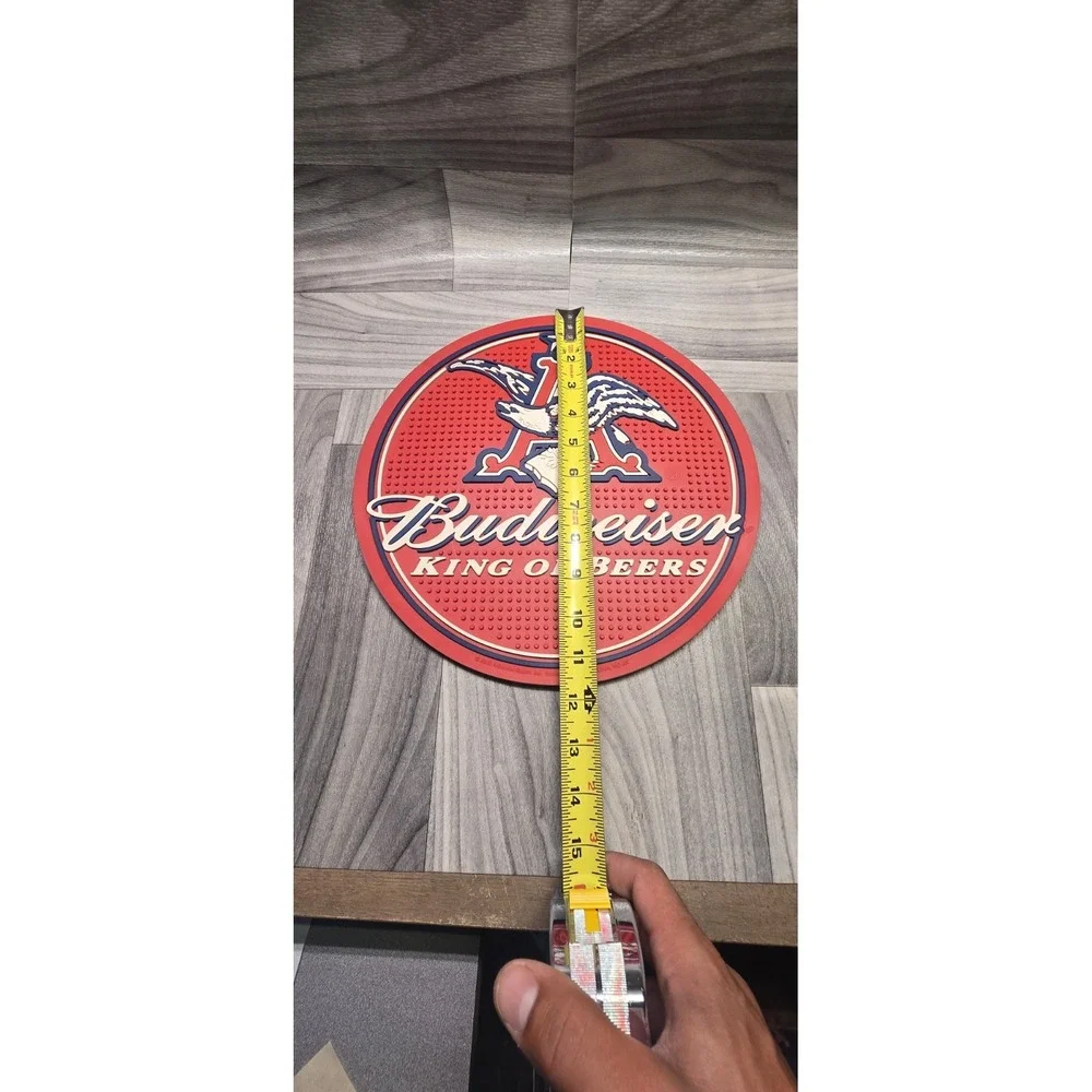 Budweiser rubber bar mat Circle